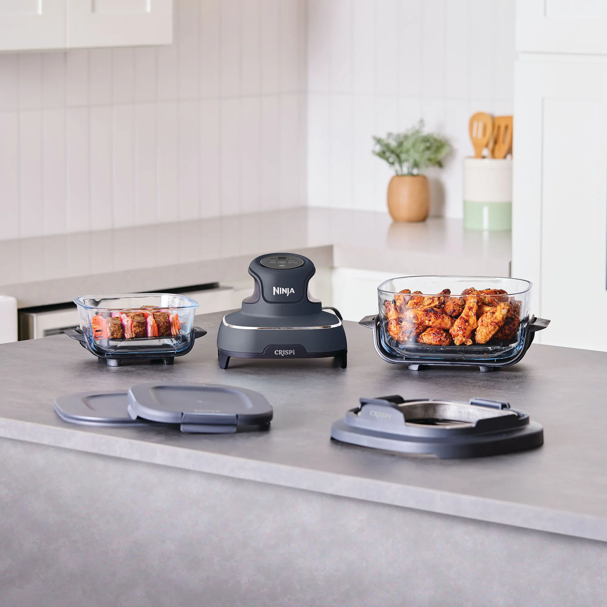 Ninja Crispi 4-in-1 Portable Glass Air Fryer