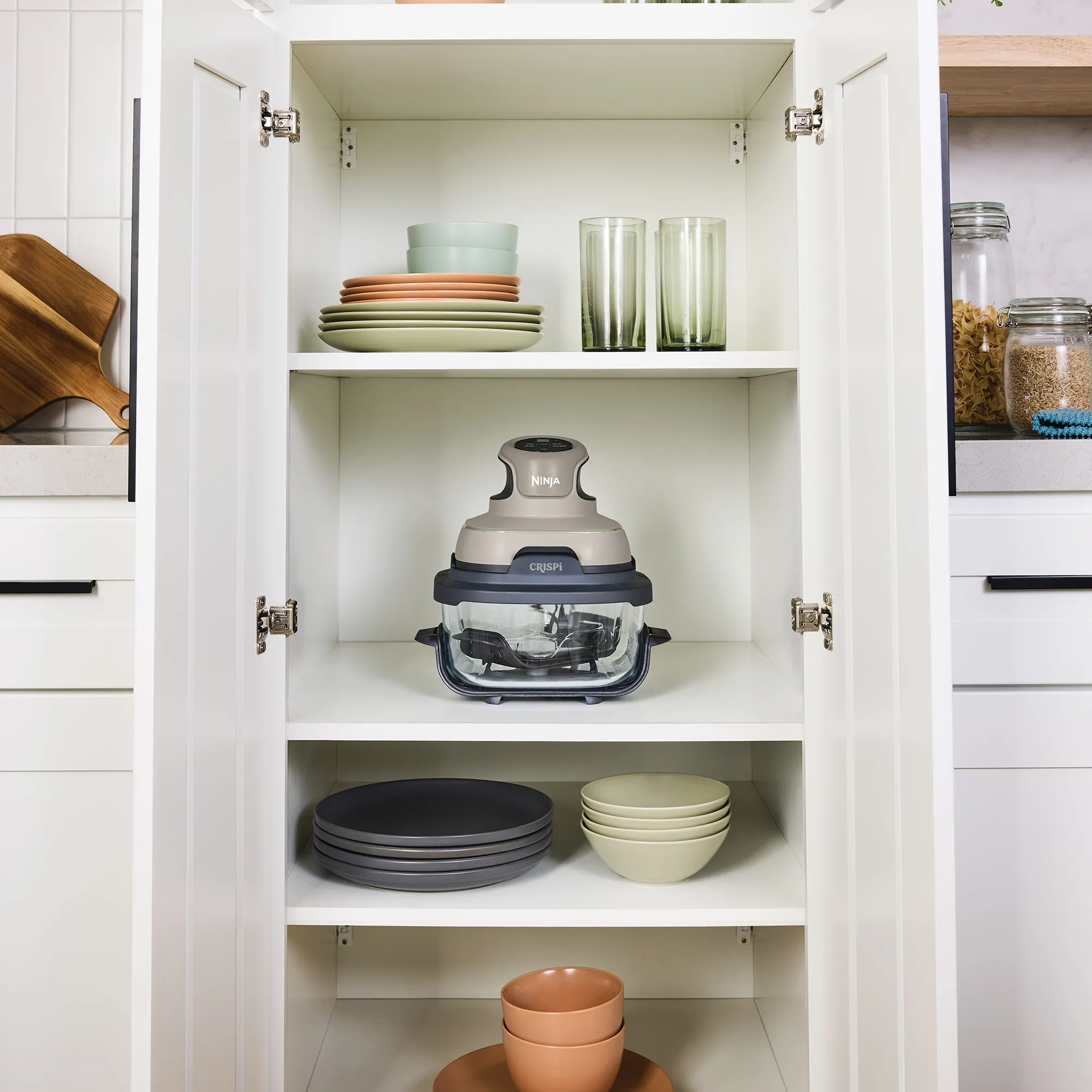 Ninja Crispi 4-in-1 Portable Glass Air Fryer