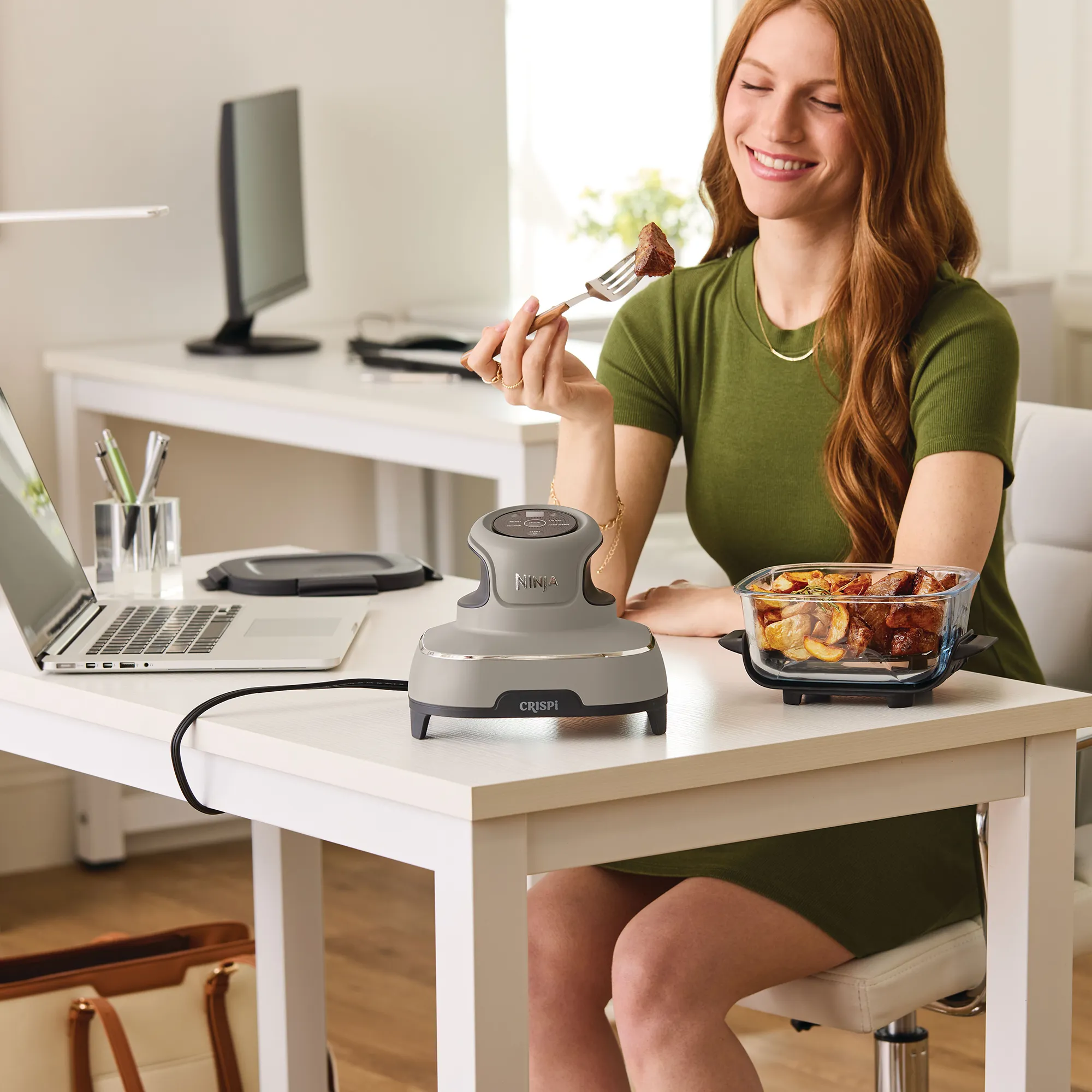 Ninja Crispi 4-in-1 Portable Glass Air Fryer