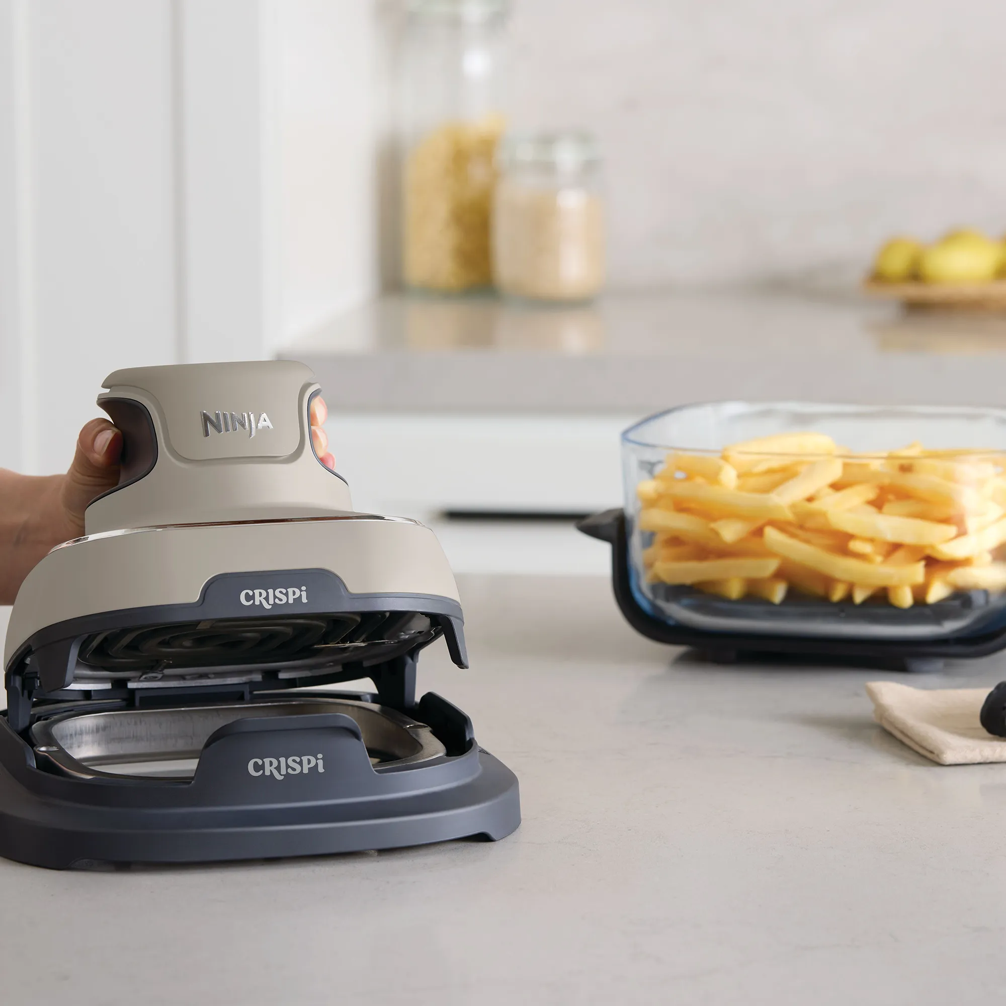 Ninja Crispi 4-in-1 Portable Glass Air Fryer