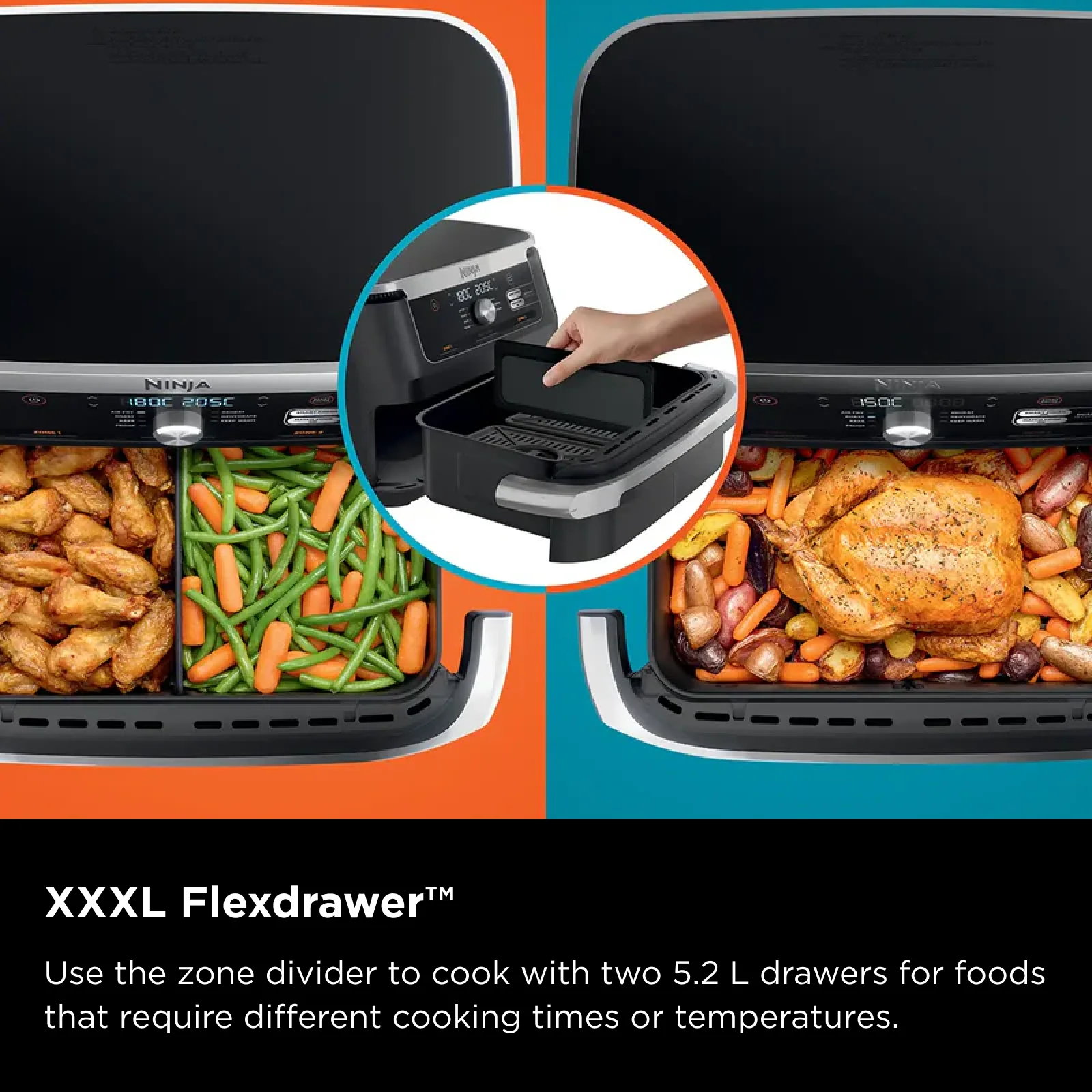 Ninja XXXL FlexDrawer Air Fryer