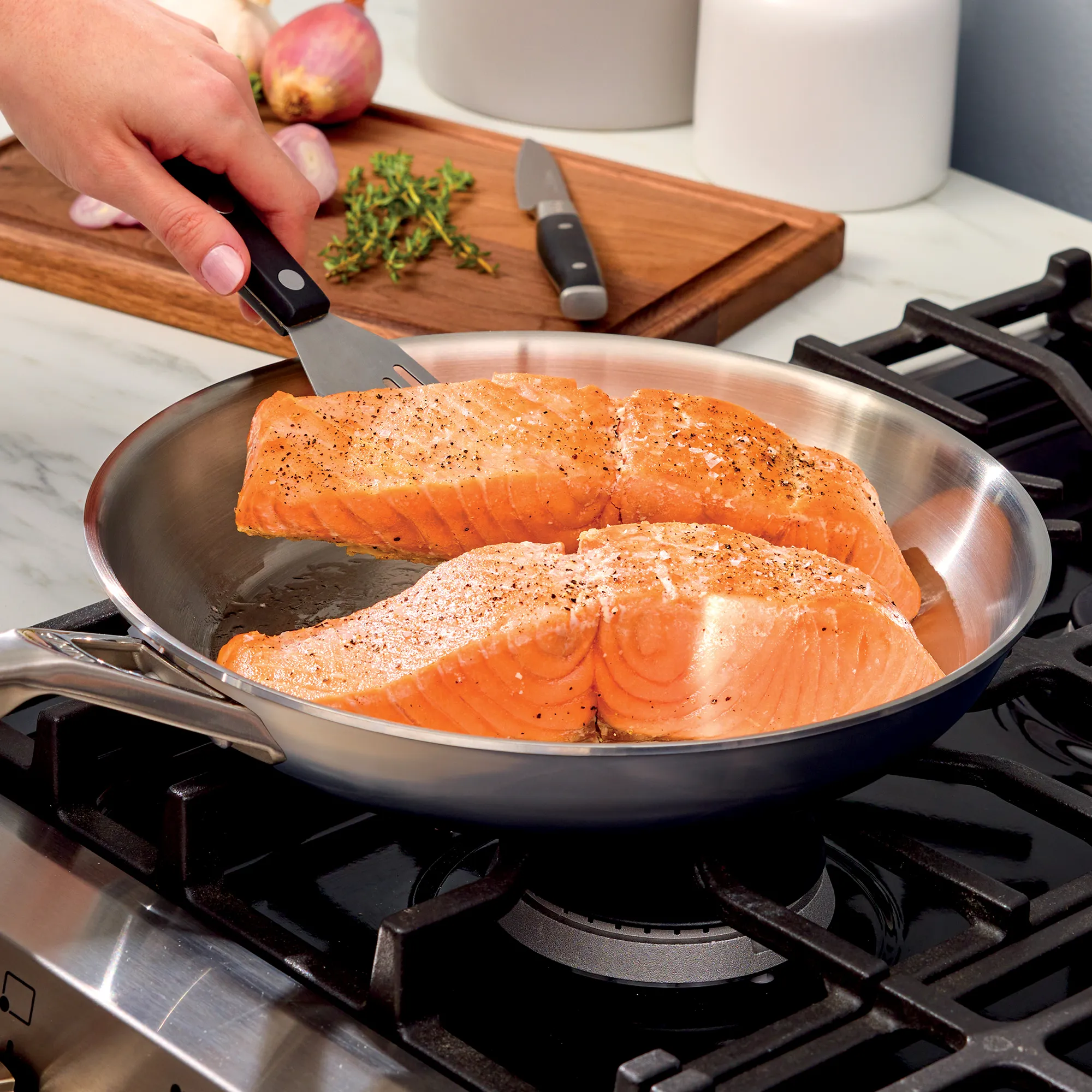 Ninja EverClad Commercial Grade Stainless Steel Cookware 7 Piece Set