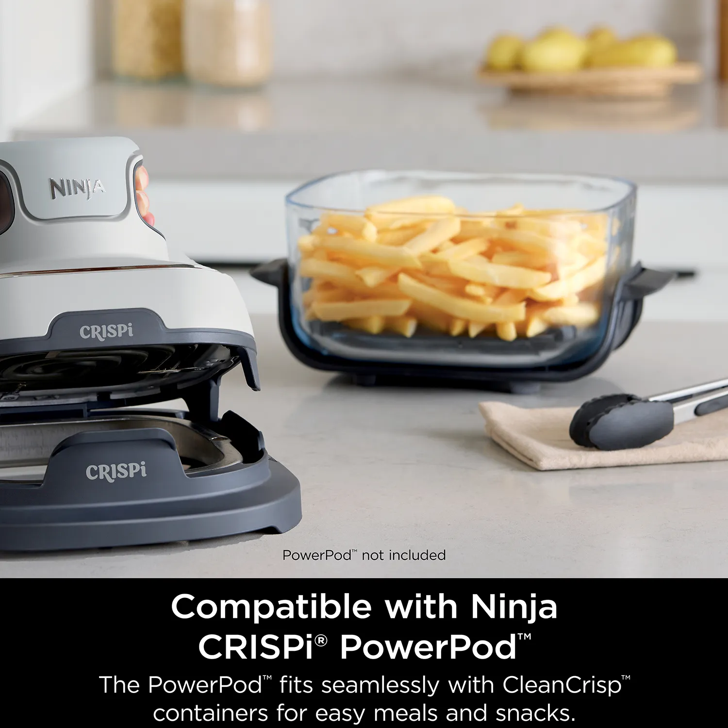 Ninja Crispi 2.3L CleanCrisp Glass Container Pack