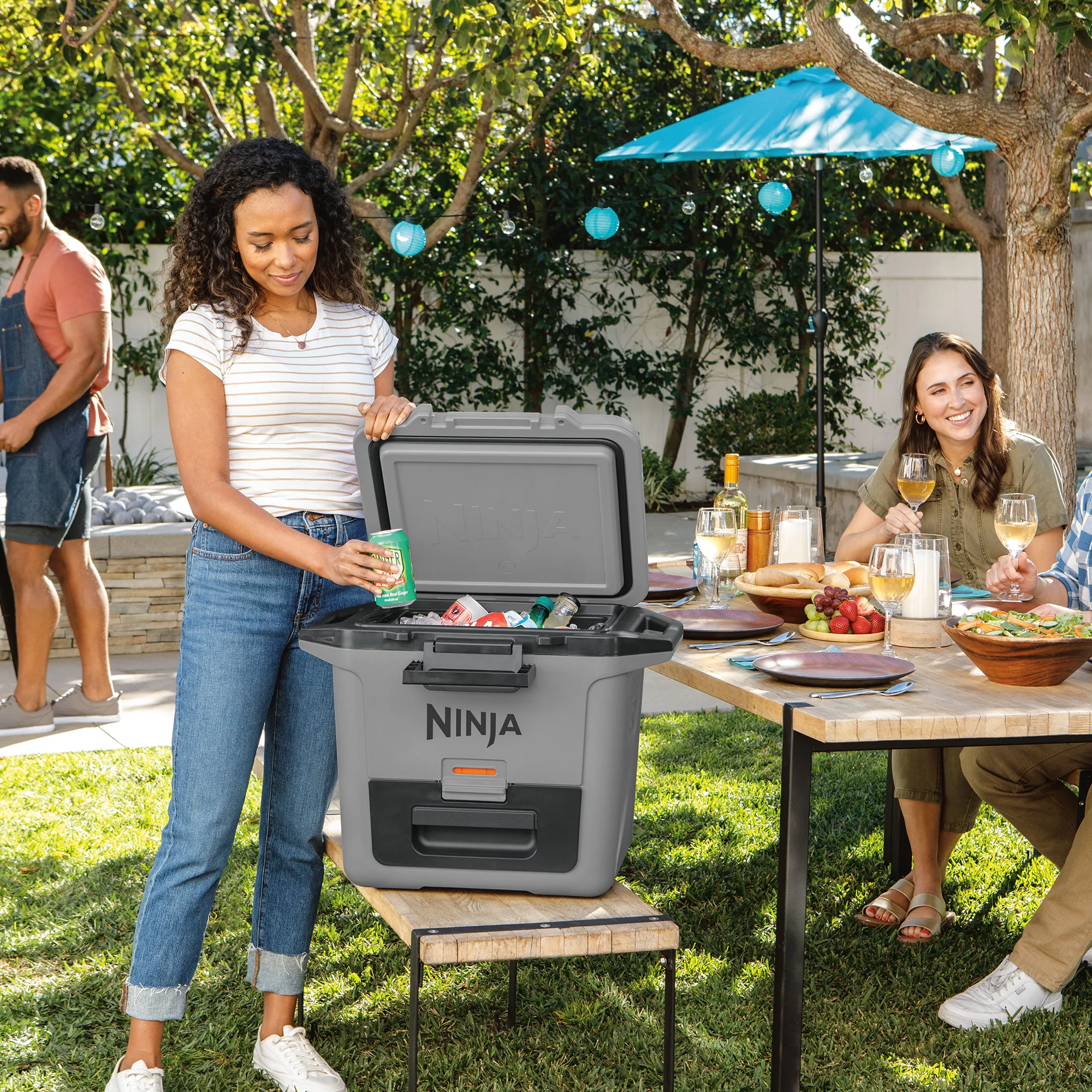 Ninja FrostVault 28L Hard Cooler with Dry Zone 17 Ninja FrostVault 28L Hard Cooler with Dry Zone