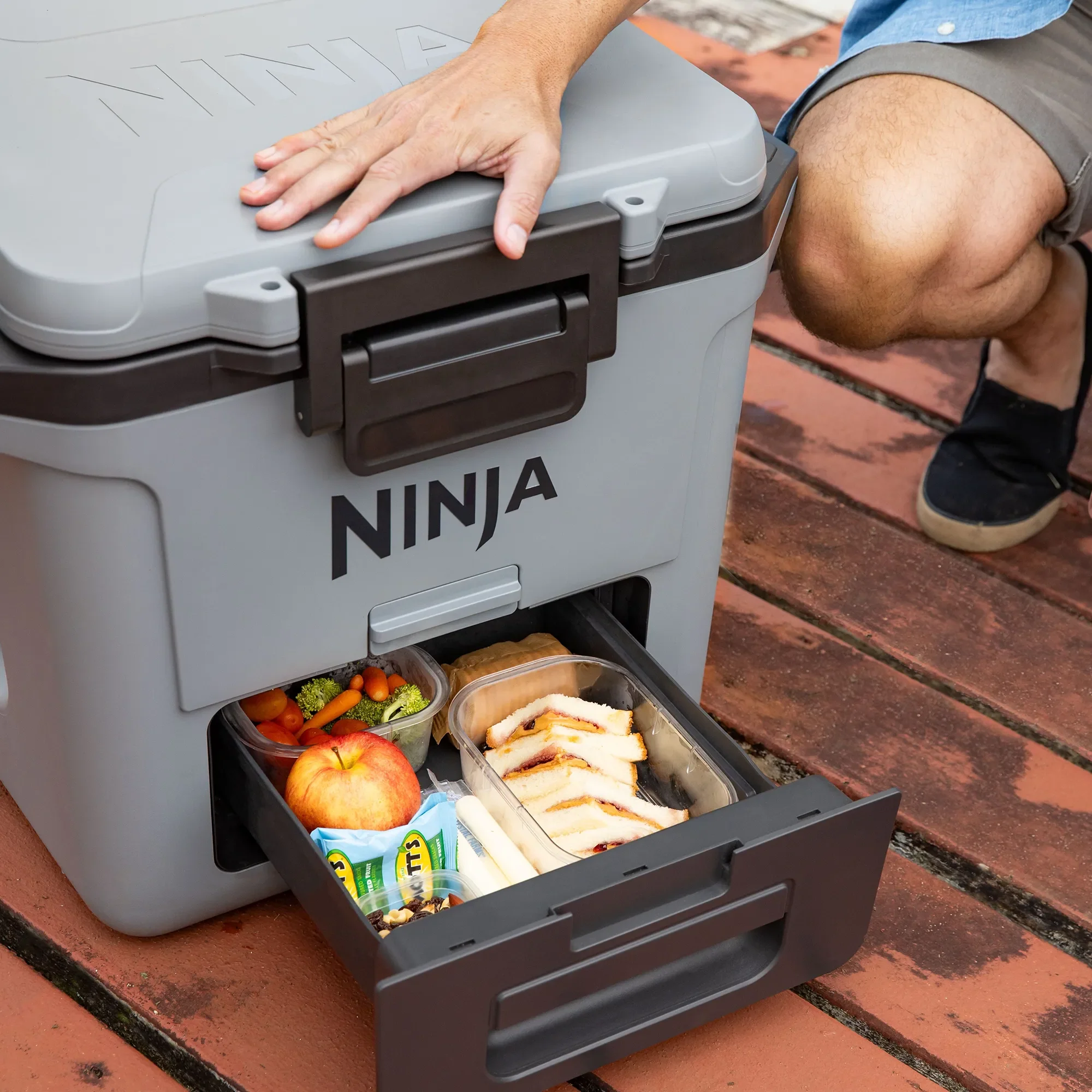 Ninja FrostVault 28L Hard Cooler with Dry Zone 19 Ninja FrostVault 28L Hard Cooler with Dry Zone