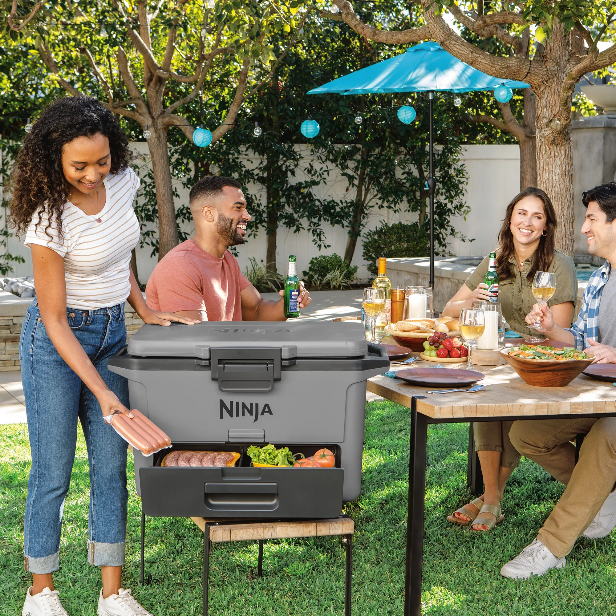 Ninja FrostVault 47L Hard Cooler with Dry Zone 14 Ninja FrostVault 47L Hard Cooler with Dry Zone