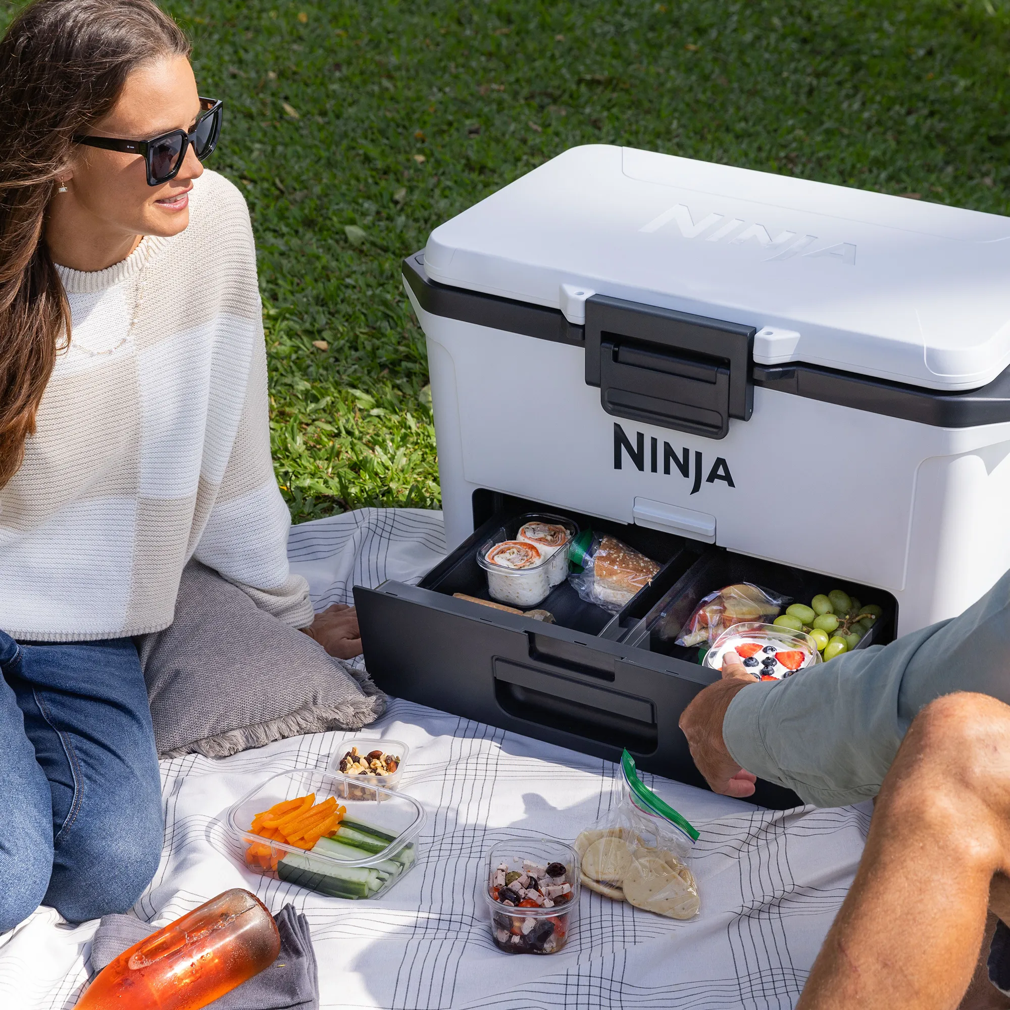 Ninja FrostVault 47L Hard Cooler with Dry Zone 21 Ninja FrostVault 47L Hard Cooler with Dry Zone