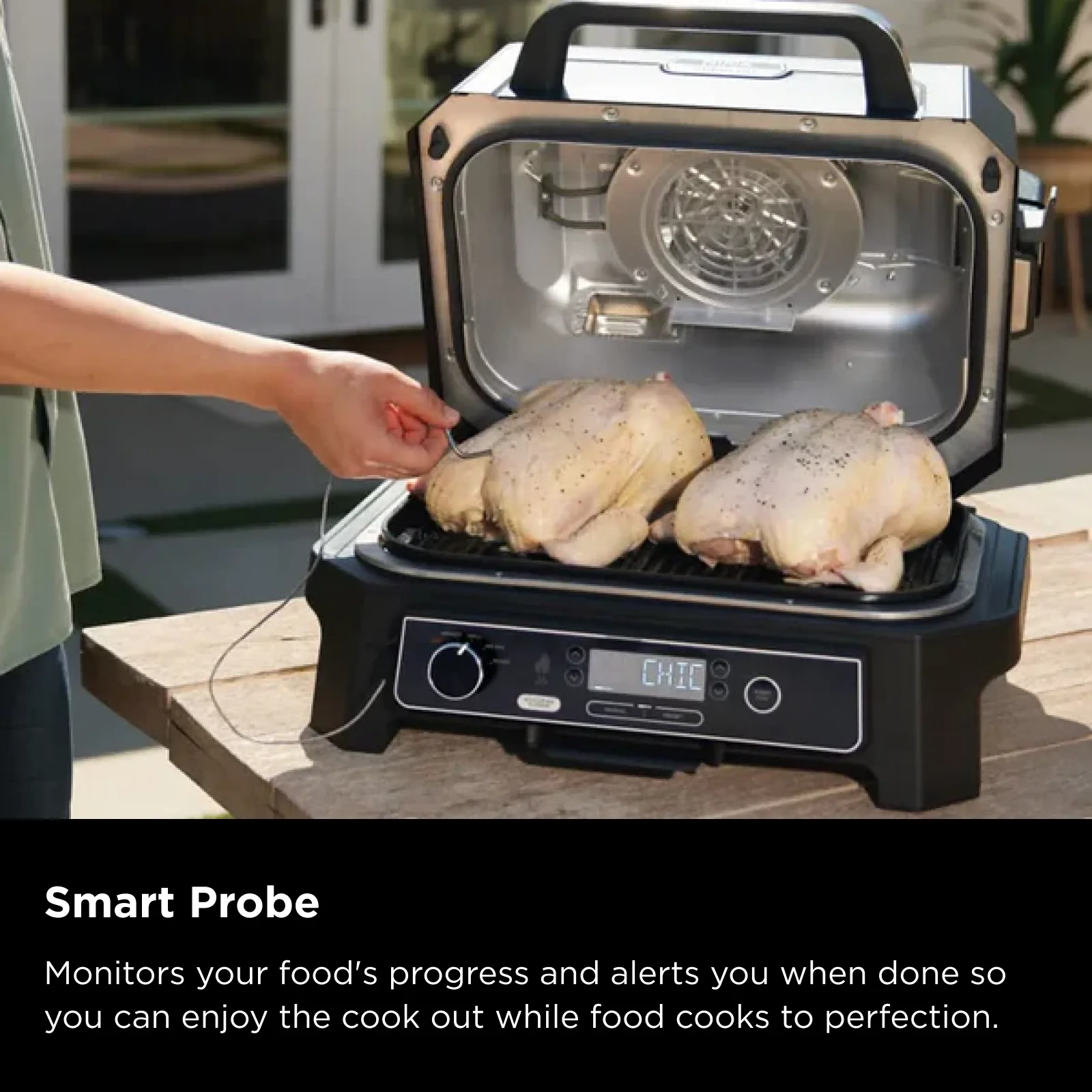 Ninja Woodfire Pro XL Outdoor Electric BBQ Grill & Smoker 4 Ninja Woodfire Pro XL Outdoor Electric BBQ Grill & Smoker