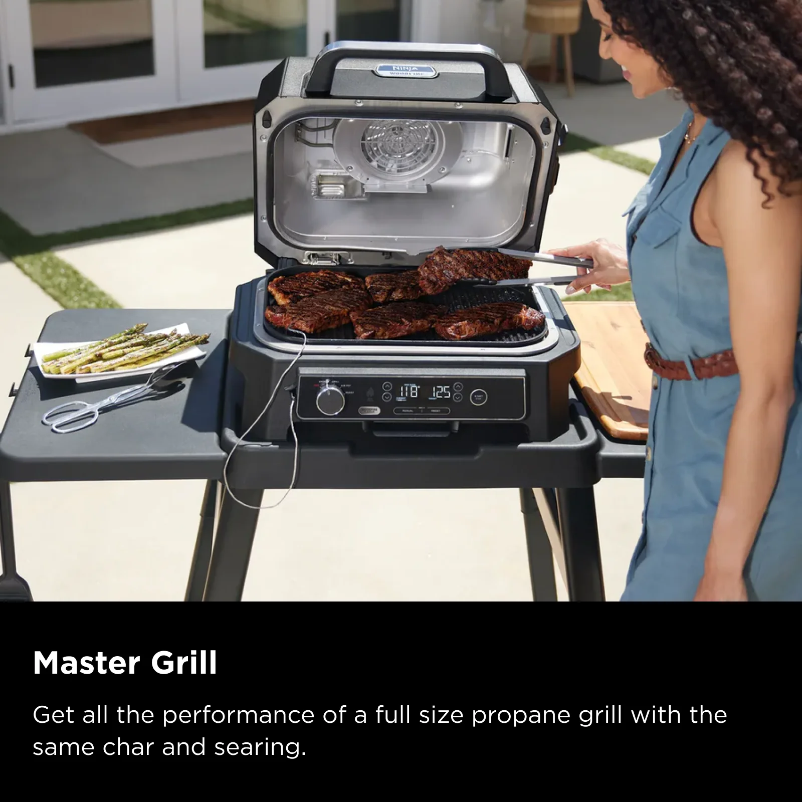 Ninja Woodfire Pro XL Outdoor Electric BBQ Grill & Smoker 5 Ninja Woodfire Pro XL Outdoor Electric BBQ Grill & Smoker