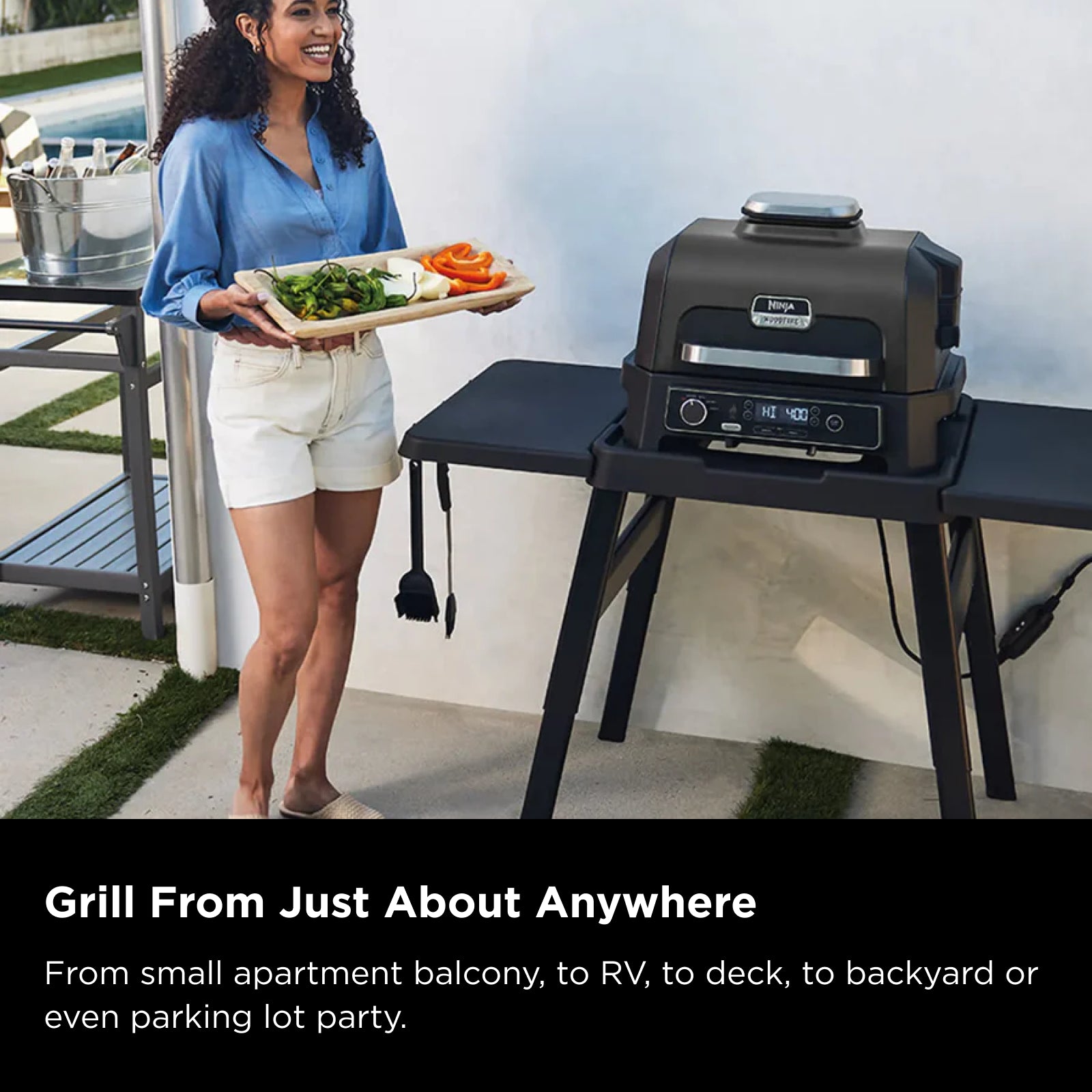 Ninja Woodfire Pro XL Outdoor Electric BBQ Grill & Smoker 9 Ninja Woodfire Pro XL Outdoor Electric BBQ Grill & Smoker