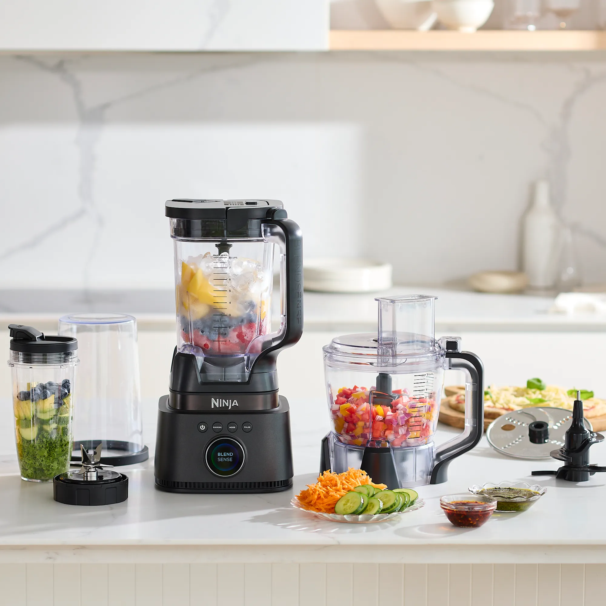 Ninja Stealth IQ Kitchen System - Power Blender + Processor Pro 11 Ninja Stealth IQ Kitchen System - Power Blender + Processor Pro