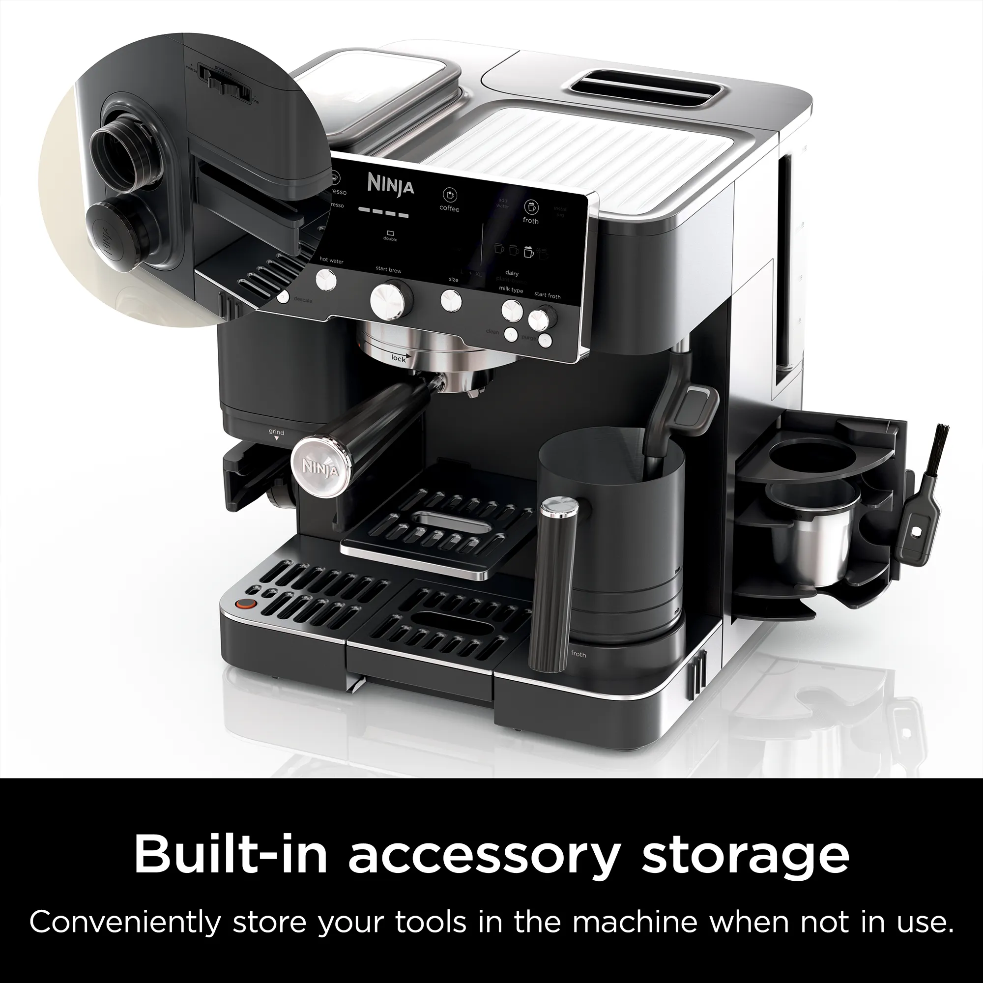 Ninja Luxe Café Premier Espresso Machine 26 Ninja Luxe Café Premier Espresso Machine