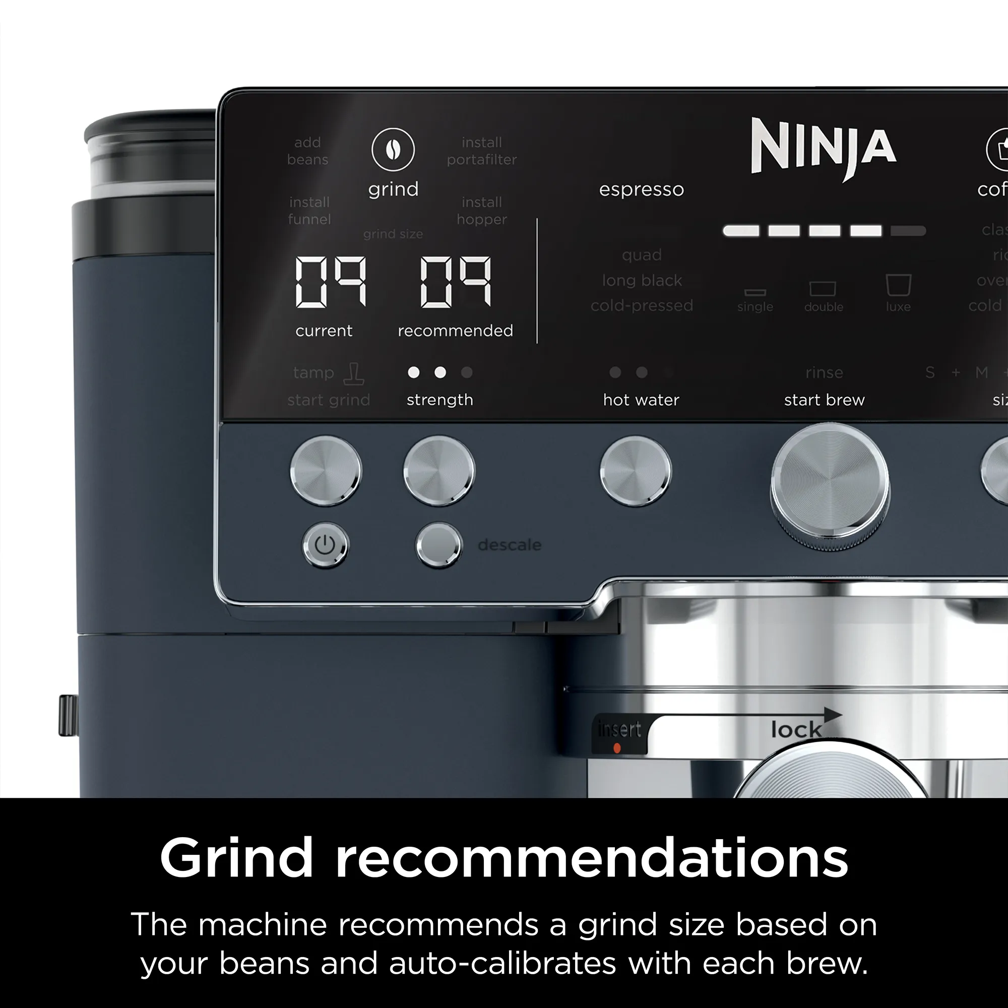 Ninja Luxe Café Premier Espresso Machine 42 Ninja Luxe Café Premier Espresso Machine