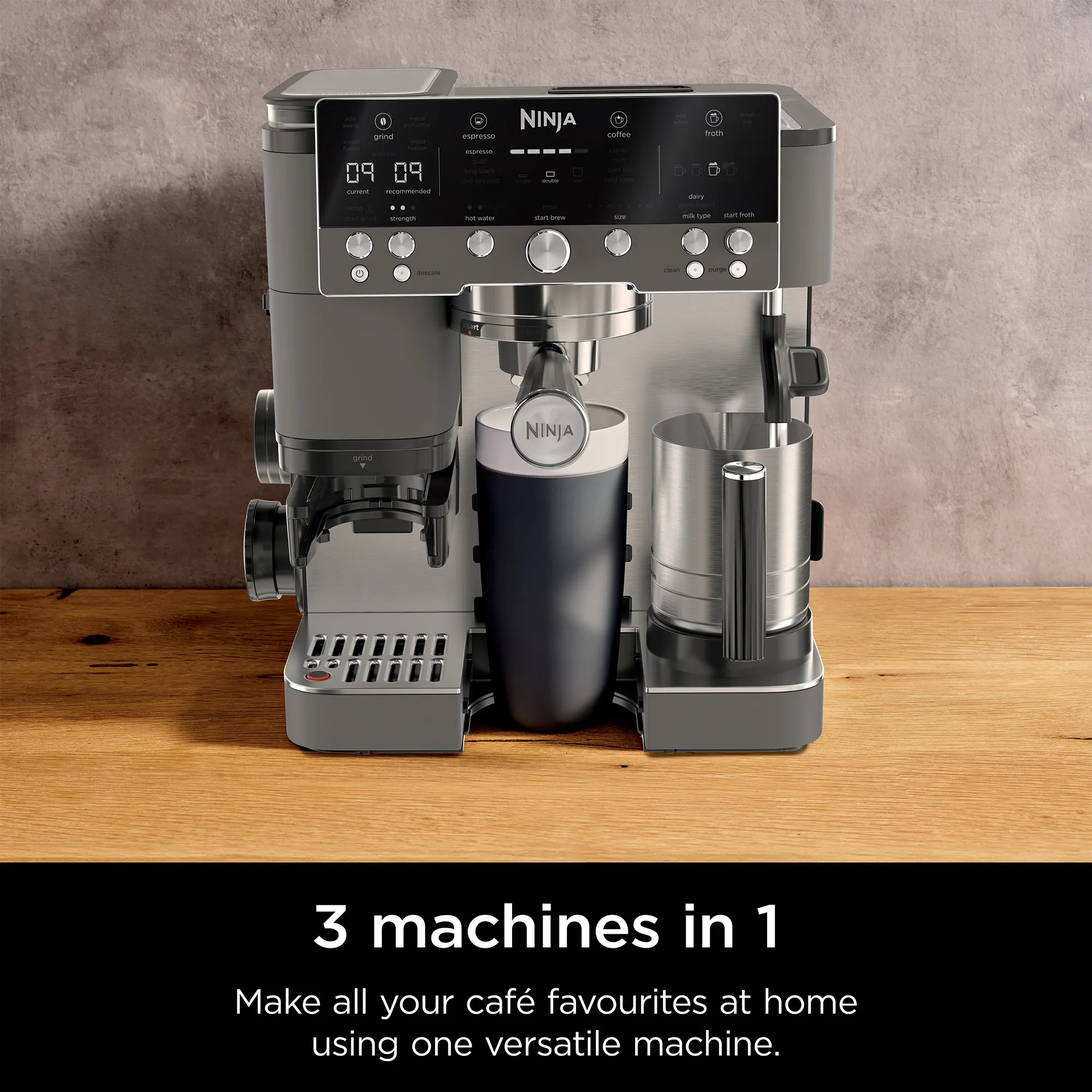 Ninja Luxe Café Premier Espresso Machine 46 Ninja Luxe Café Premier Espresso Machine