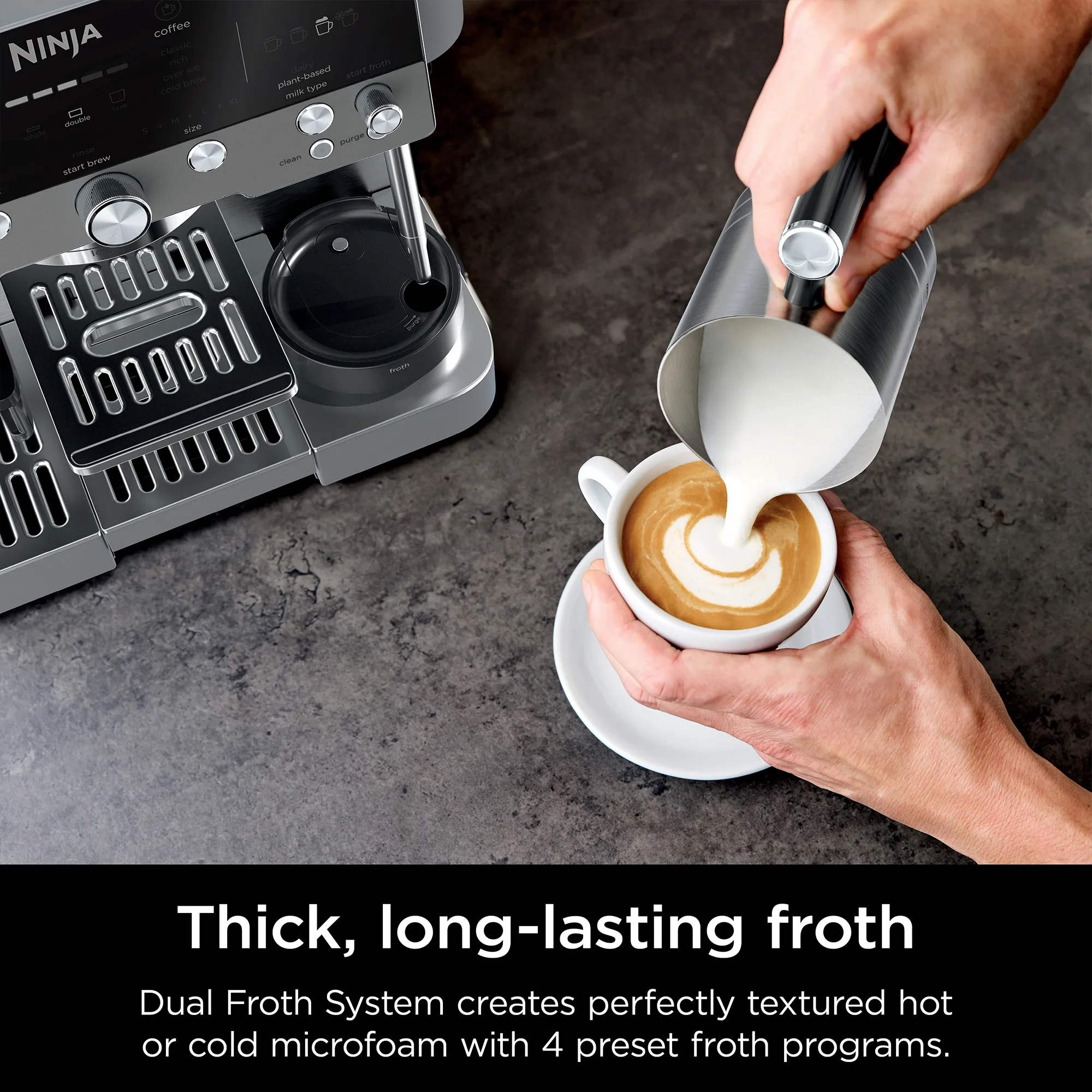 Ninja Luxe Café Premier Espresso Machine 49 Ninja Luxe Café Premier Espresso Machine